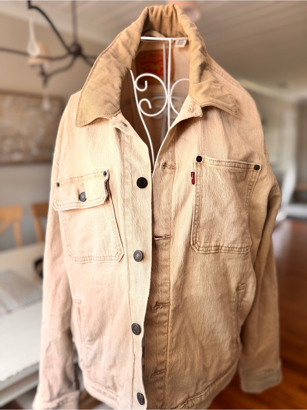 Levi's Tannin Jacket with Corduroy Collar - Picture 1 of 4